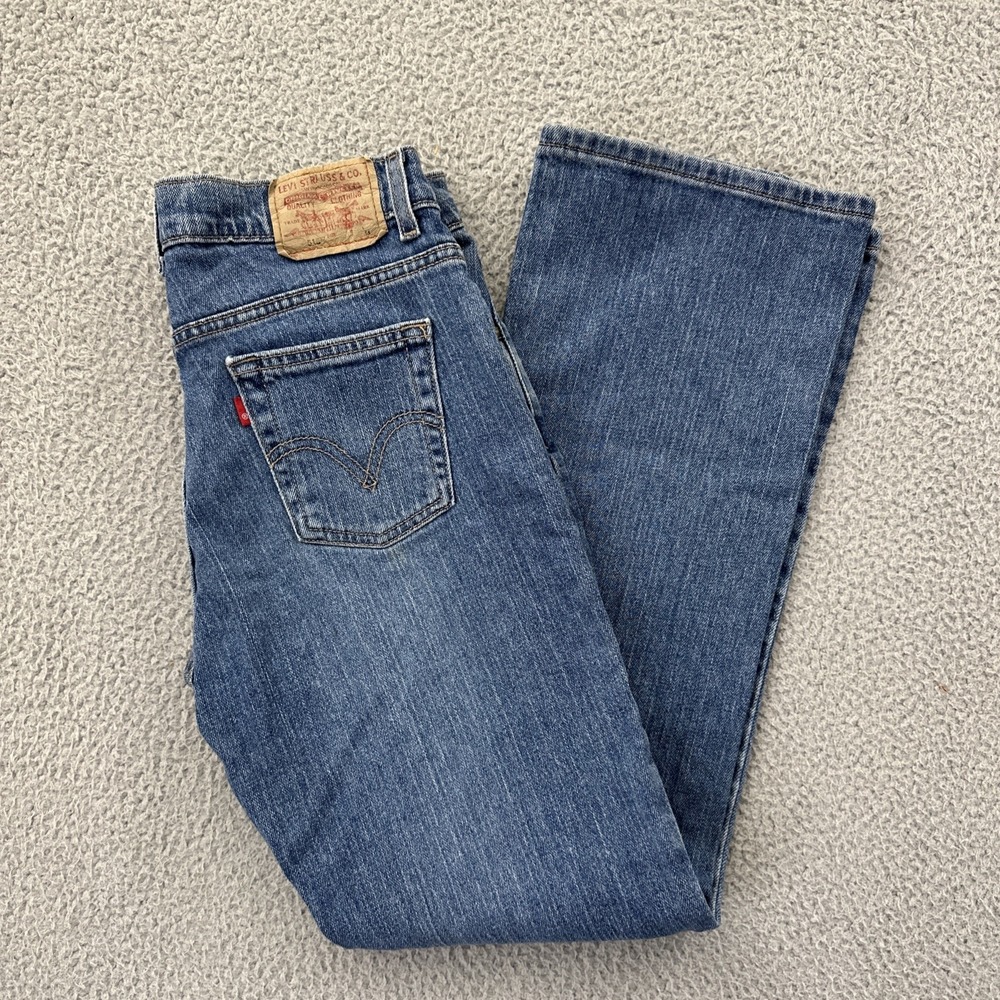 Y2K Vintage Levi's Nouveau 515 BootcutJeans Stretch Mid Rise Women's 8M x 29